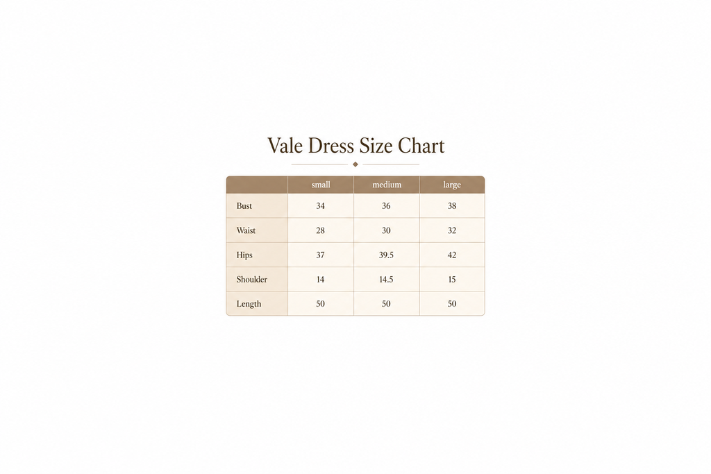 Vale Dress