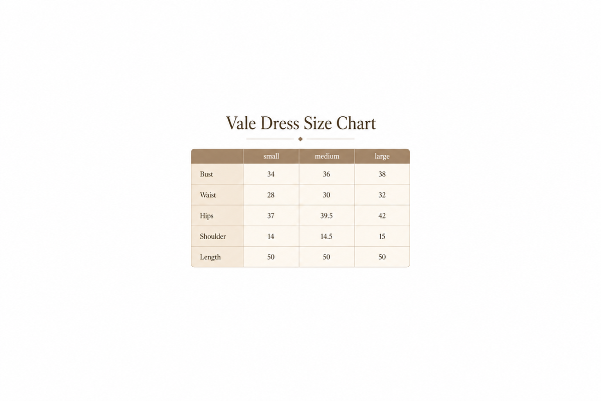 Vale Dress